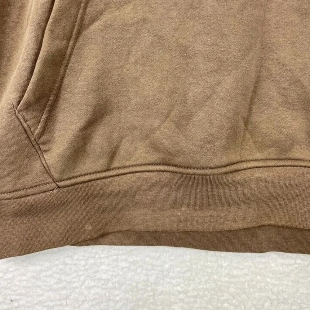Nike Jordan Artist Series Umar Rashid Hoodie Mens L Brown Fleece Streetwear